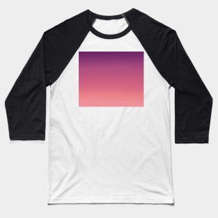 Purple and pink ombré Baseball T-Shirt